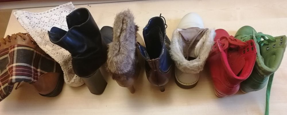 Cizme, botine, ghete noi, sau f. puțin purtate nr. 37