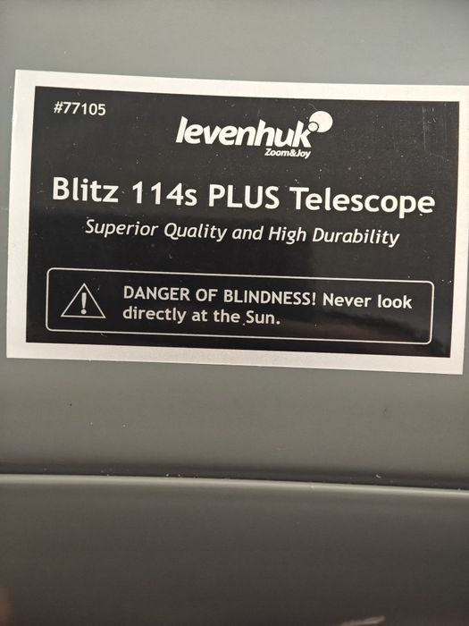 Телескоп Левенхук/Levenhuk Blitz 114s PLUS