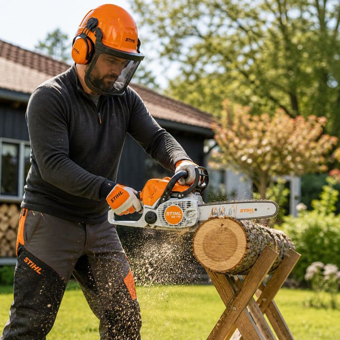 Бензопила STIHL MS 172 + масло (штиль) (штил)