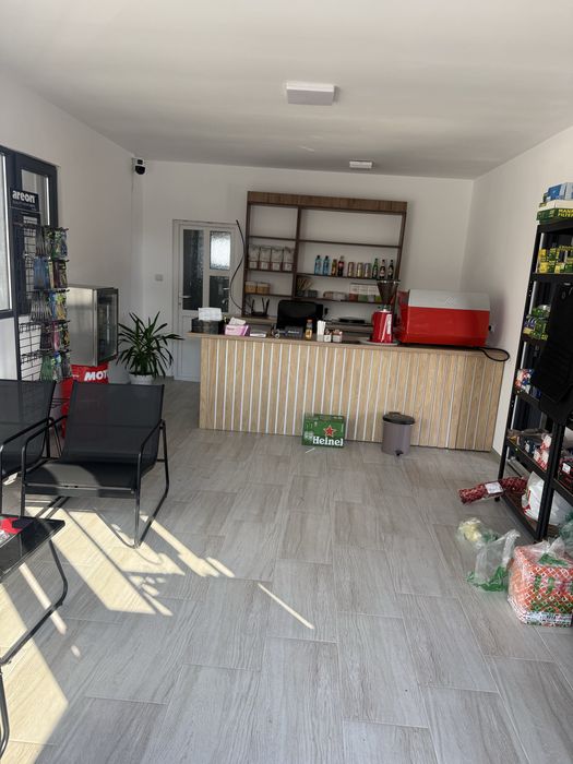 Spatiu comercial la E85, ideal pentru magazin, showroom, atelier deteiling