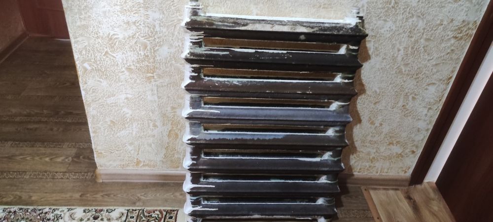 Чугунные батареи.