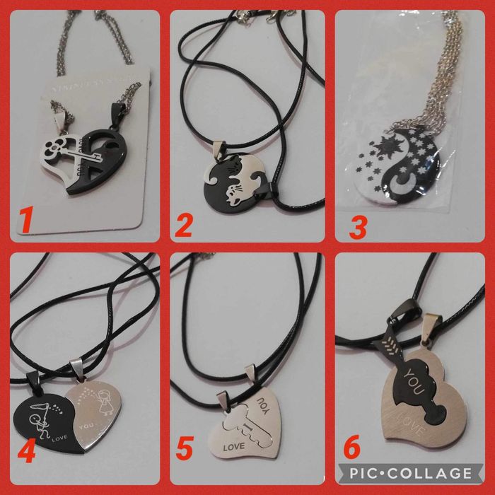 Колие Най-добри ПРИЯТЕЛКИ 2 , 3, 4 части и Свети Валентин