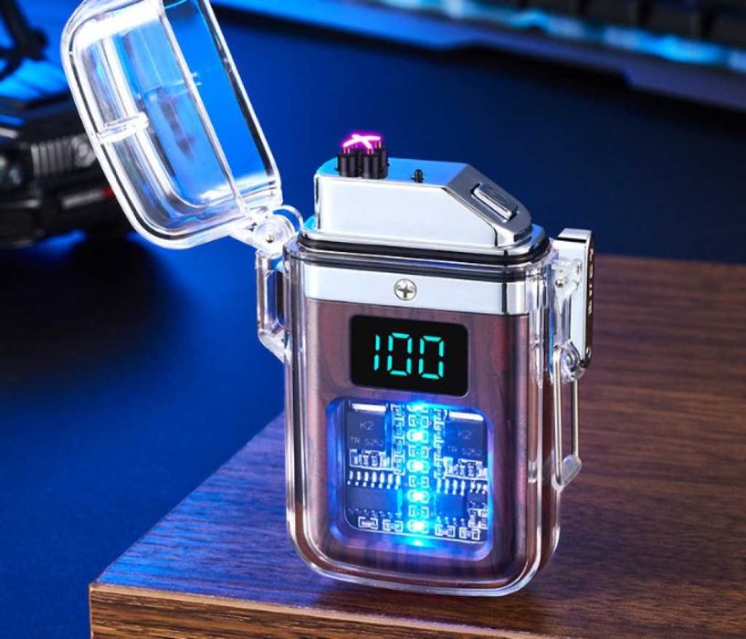 Ветроустойчива LED запалка подходяща за къмпинг и оцеляване