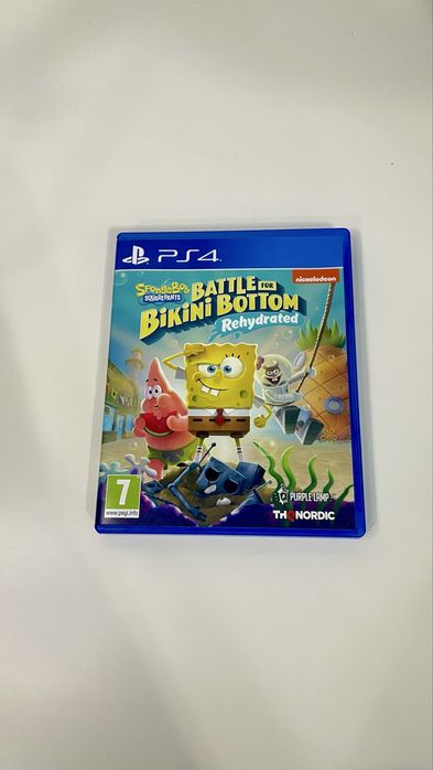 Spongebob battle for bikini bottom rehydrathate pentru ps4/ps5
