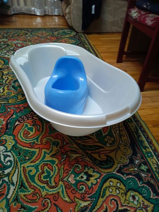 Гелевый тазик для купания