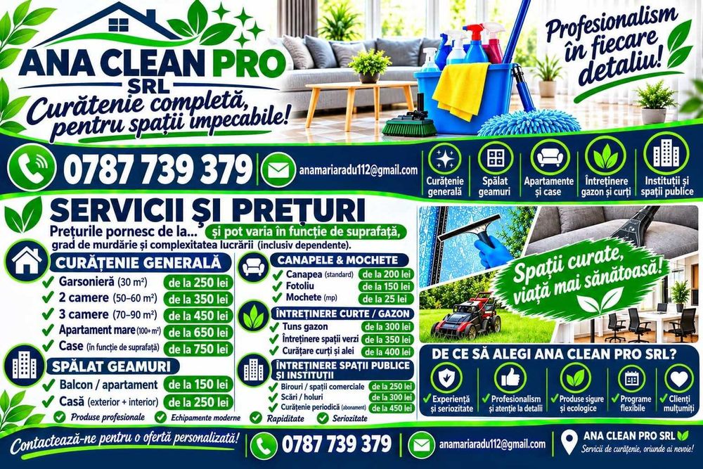 Servicii Curățenie