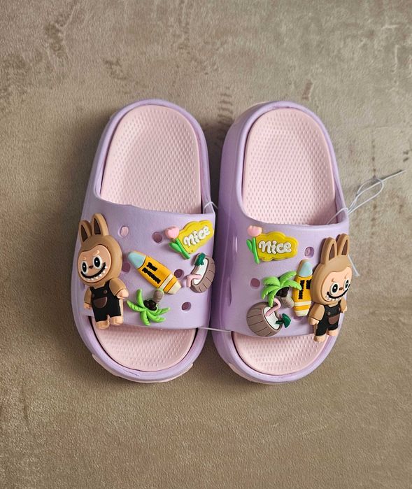Papuci lila, marime 26-27