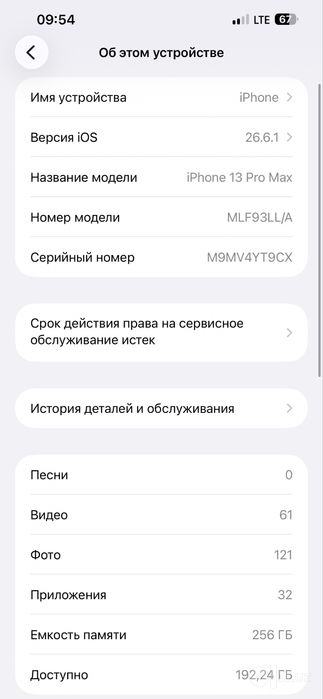 Iphone 13 Pro Max 256GB