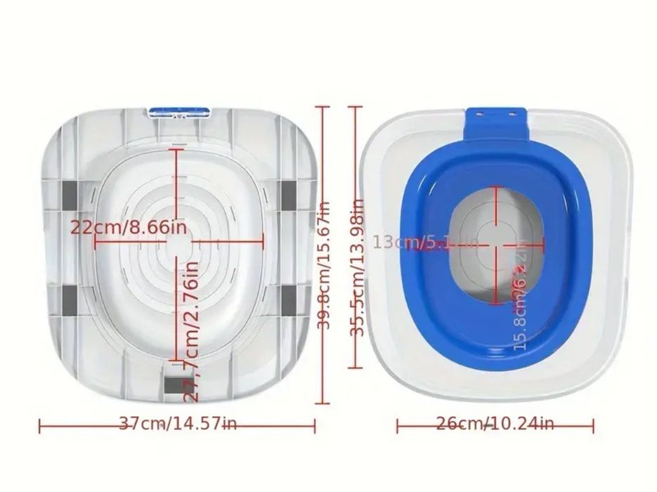 Преходна седалка за тоалетна за котки