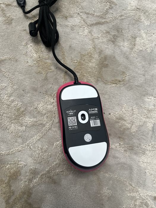 Очень легкая розовая мышка