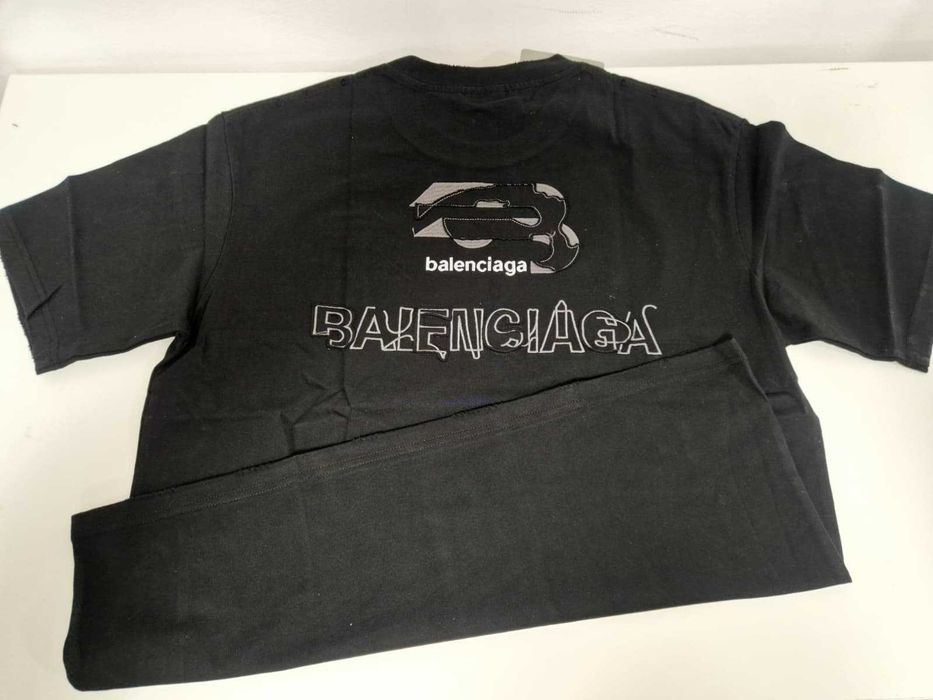 Tricou Balenciaga Jerdey Black