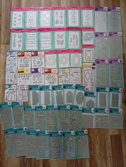 Щанци за изрязване и релеф 10 броя лот за 8 €