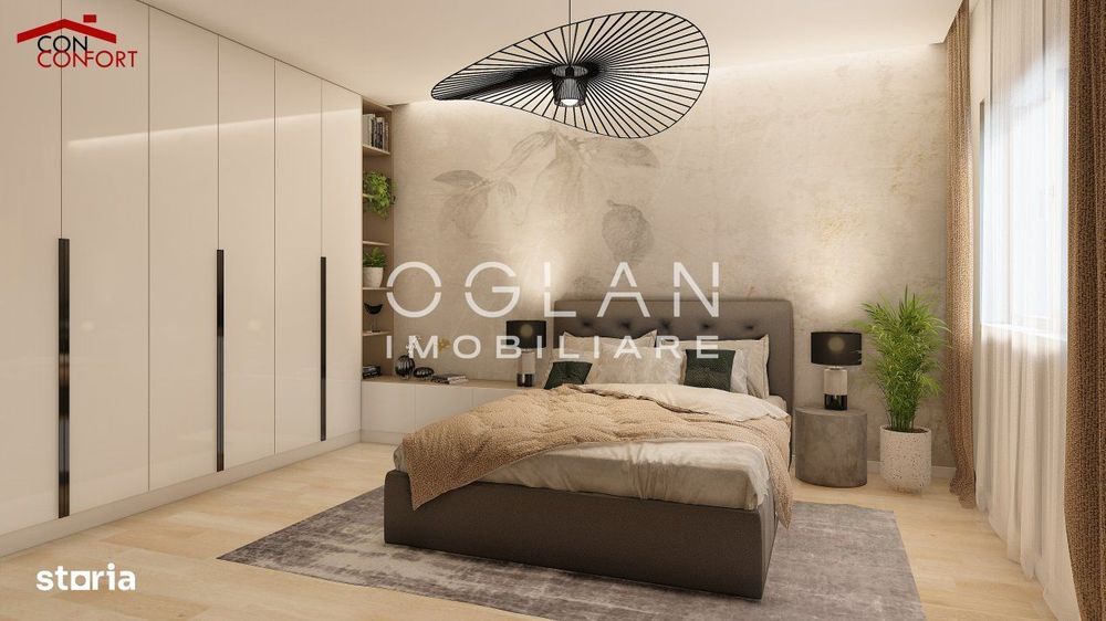 Apartament 4 camere 91 mp utili, 3 balcoane , Str. Doamna Stanca