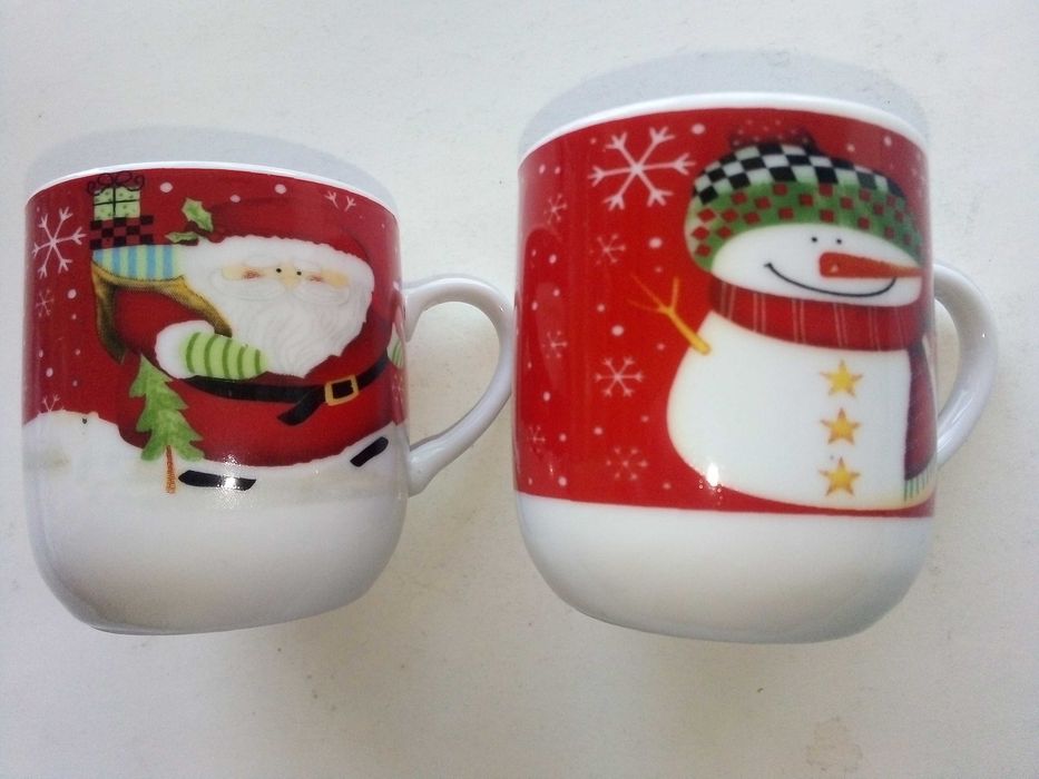 Малки коледни чашки