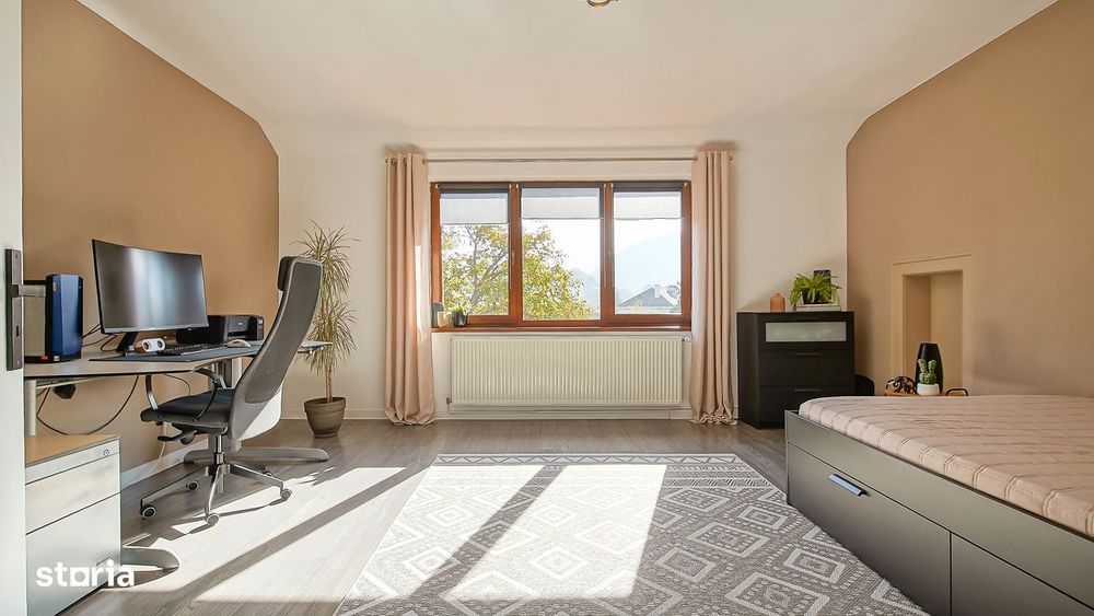 Apartament cu curte | 130 + teren 300 mp | Vedere panoramică Tâmpa