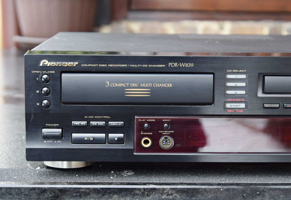 CD Player Pioneer PDR-W839, CD Recorder + Cd Changer