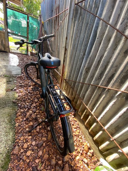 Bicicletă Electrică Pegasus – Trekking, Suspensie, Frâne pe Disc, Portbagaj
