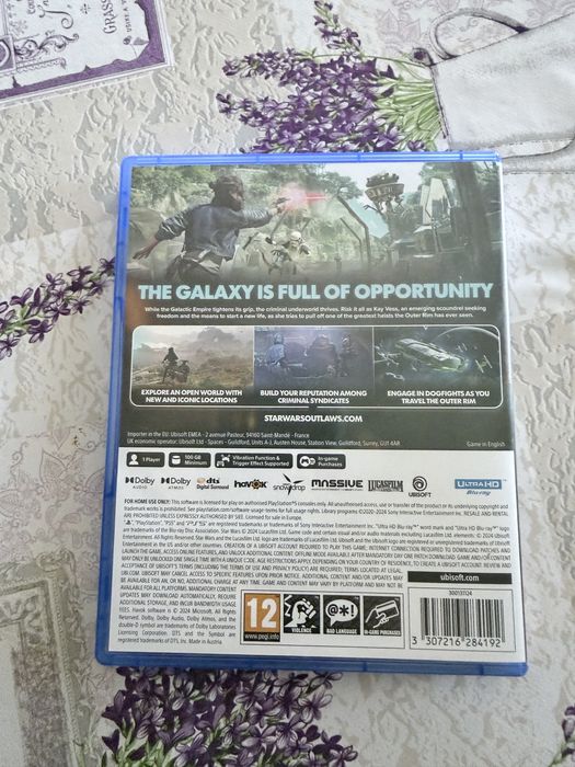 Продавам Star Wars Outlaws-20€