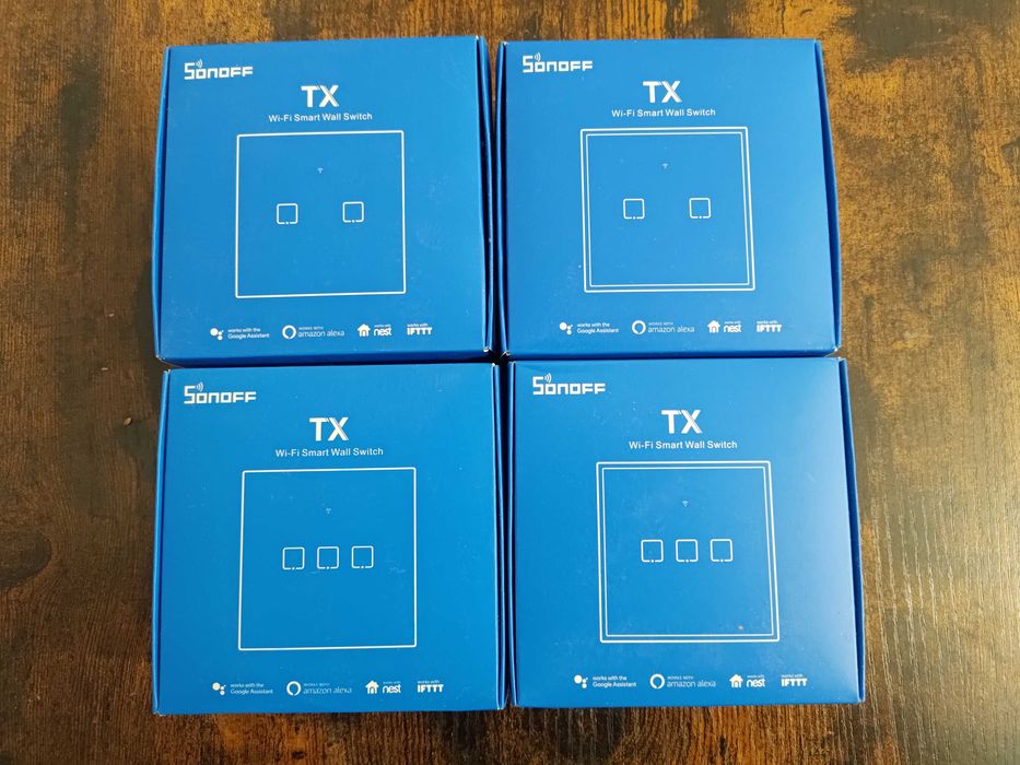 Intrerupator Smart Sonoff T1/T2 - 3 canale