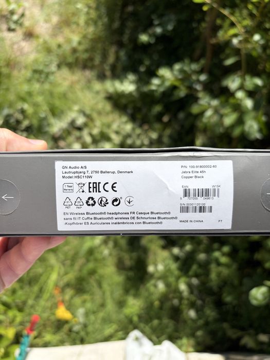 Casti Jabra Elite 45H wireless, bluetooth NOI