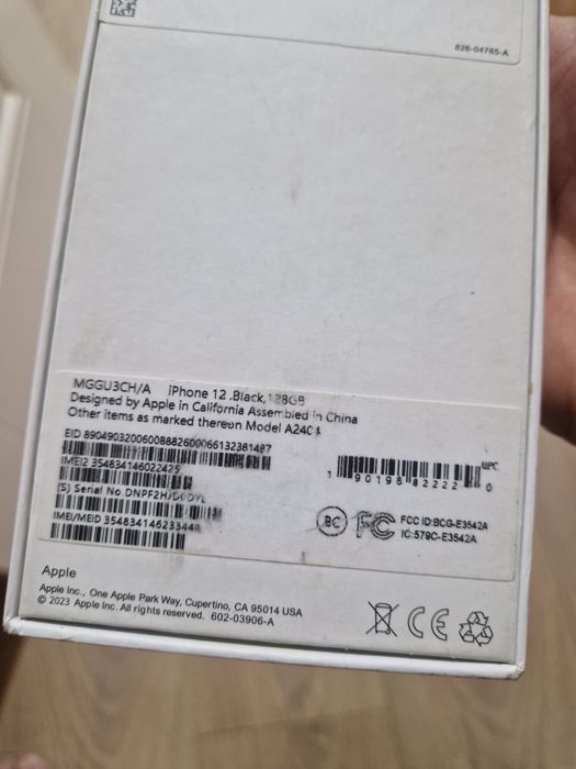 iPhone 12  deepblue 128gb