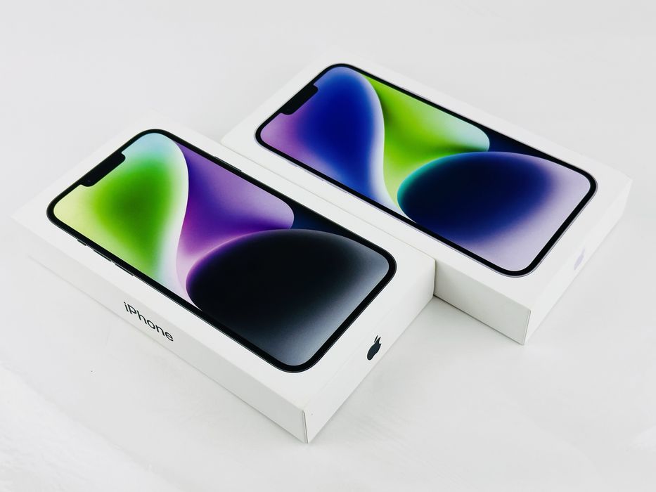 НОВ! Apple iPhone 14 Plus 128GB Midnight / Purple / Blue Гаранция!