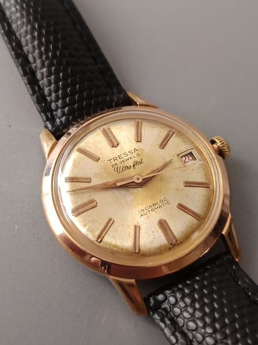 Tressa Ultra Flat ceas automatic 25 Rubine