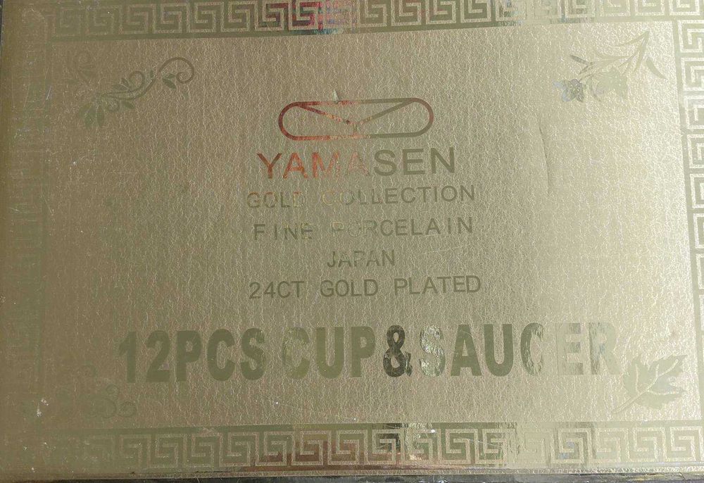 Порцеланов сервиз YAMASEN Japan – 24K gold plated