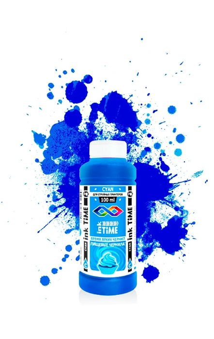 Пищевые чернила для принтера CANON и EPSON