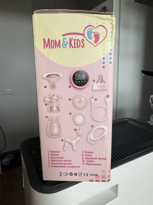 Электронный  молокоотсос двойной как новый