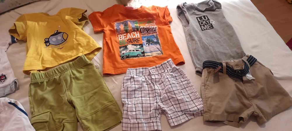 compleuri de vara tricou pantaloni scurti 74-86