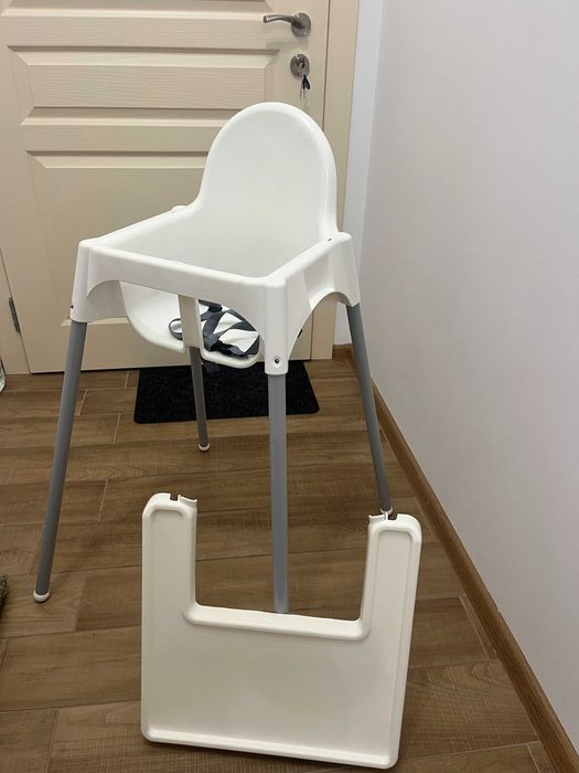 ANTILOP столче за хранене с табличка