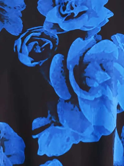 Елегантна блуза с широки ръкави за пълни дами