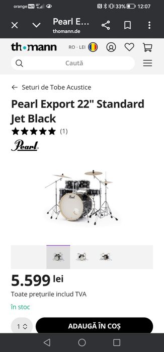 Set tobe pearl. In stare f buna