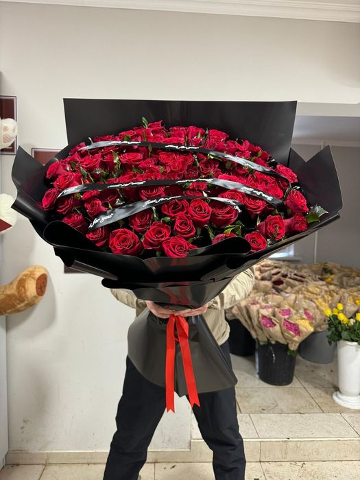 101 роза всего 27000тг!