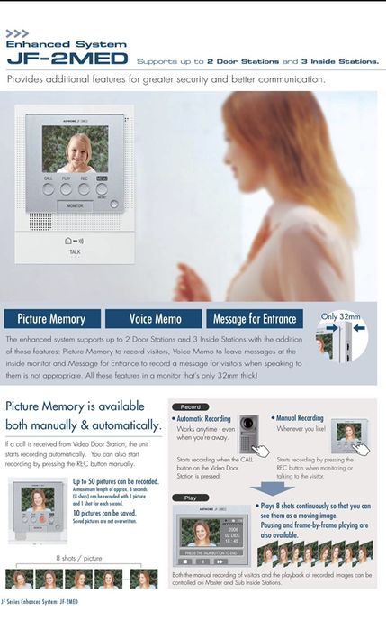 Домофон Aiphone. Сделано в Японии