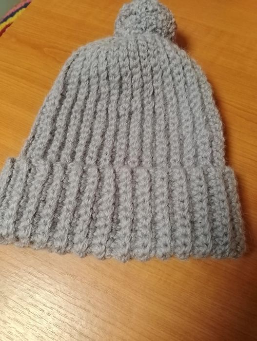 Шапка с шал ,зимна ръчна изработка