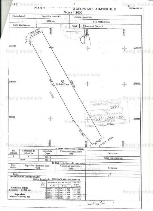 Teren industrial 1,4 ha -IMGB, toate utiliatile