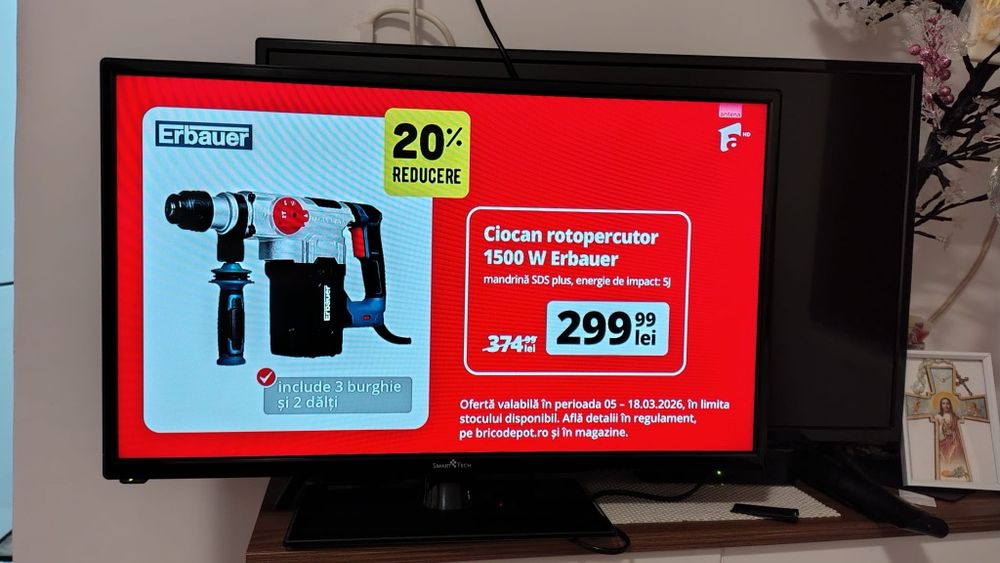 Tv LCD Smarttech , 71 cm.