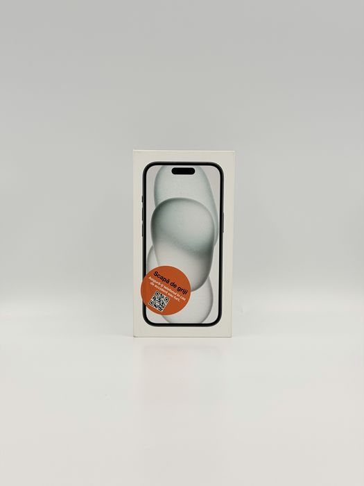 Magazin Apple | iPhone 15 | Sigilat | Black | 128GB | Cu Garantie | In Rate | smilemobile.ro