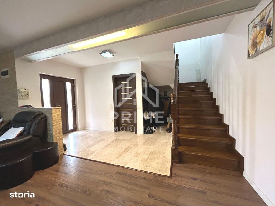 Casa individuala moderna, P+1 cu 5 camere pe teren 500 mp