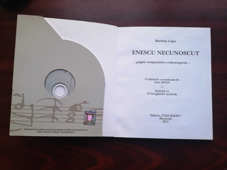 George Enescu necunoscut (2 CD-uri + carte)