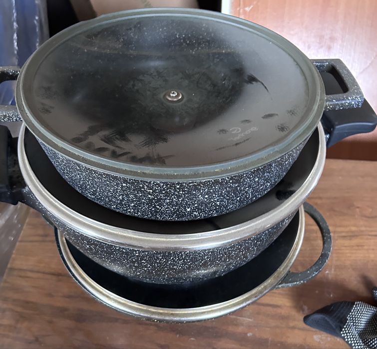 Казаны, сотейники, сковороды