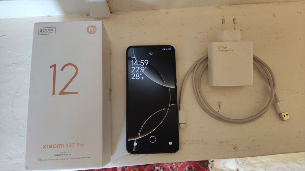 Xiaomi 12T pro 8/256gb qora