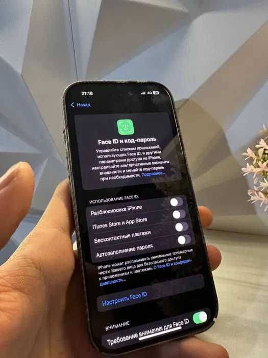 Iphone 16 pro черный