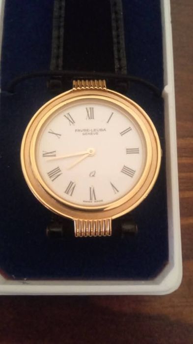 FAVRE LEUBA - 1970г., позлатен, нов в кутия