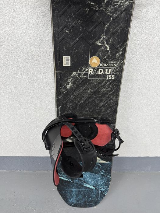 placa snowboard burton radius L155cm 2024
