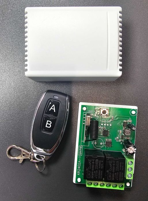 Модул дистанционно управление за гаражни врати два канала/релета 2CH