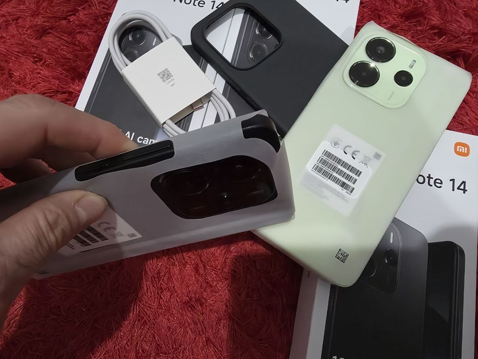 -Xiaomi Redmi Note14, Nou, Nefolosit, 256Gb, 8Ram, 0 cicluri incarcare