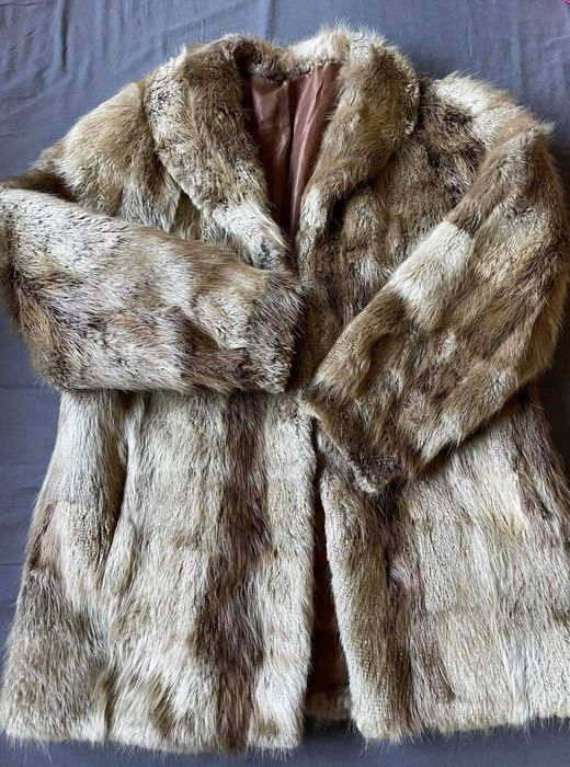 Палто естествен косъм - норка